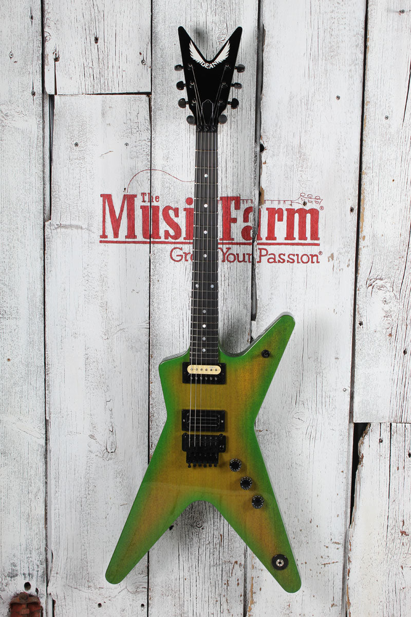 Dean USA ML Floyd Mahogany Slime Electric Guitar with Hardshell Case