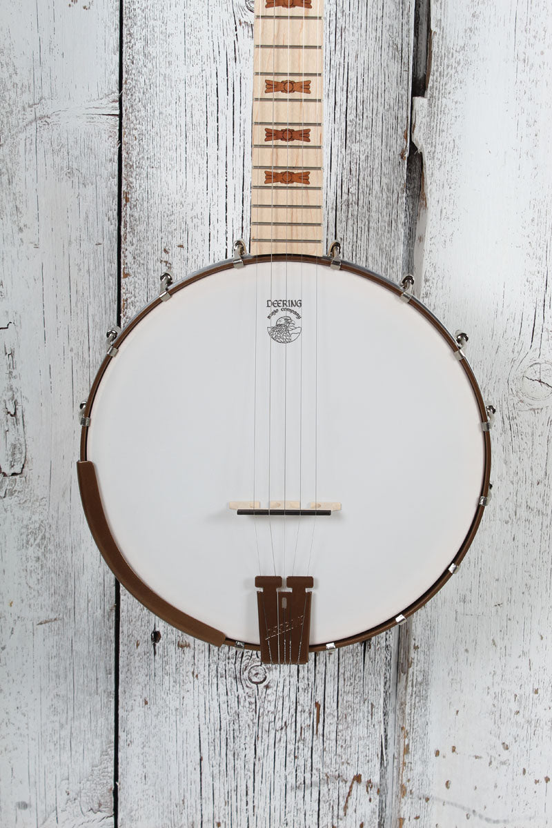 Deering Goodtime 5 String Open Back Banjo 3 Ply Maple Rim w Warranty Made in USA