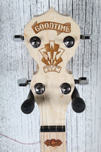 Deering Goodtime 5 String Open Back Banjo 3 Ply Maple Rim w Warranty Made in USA
