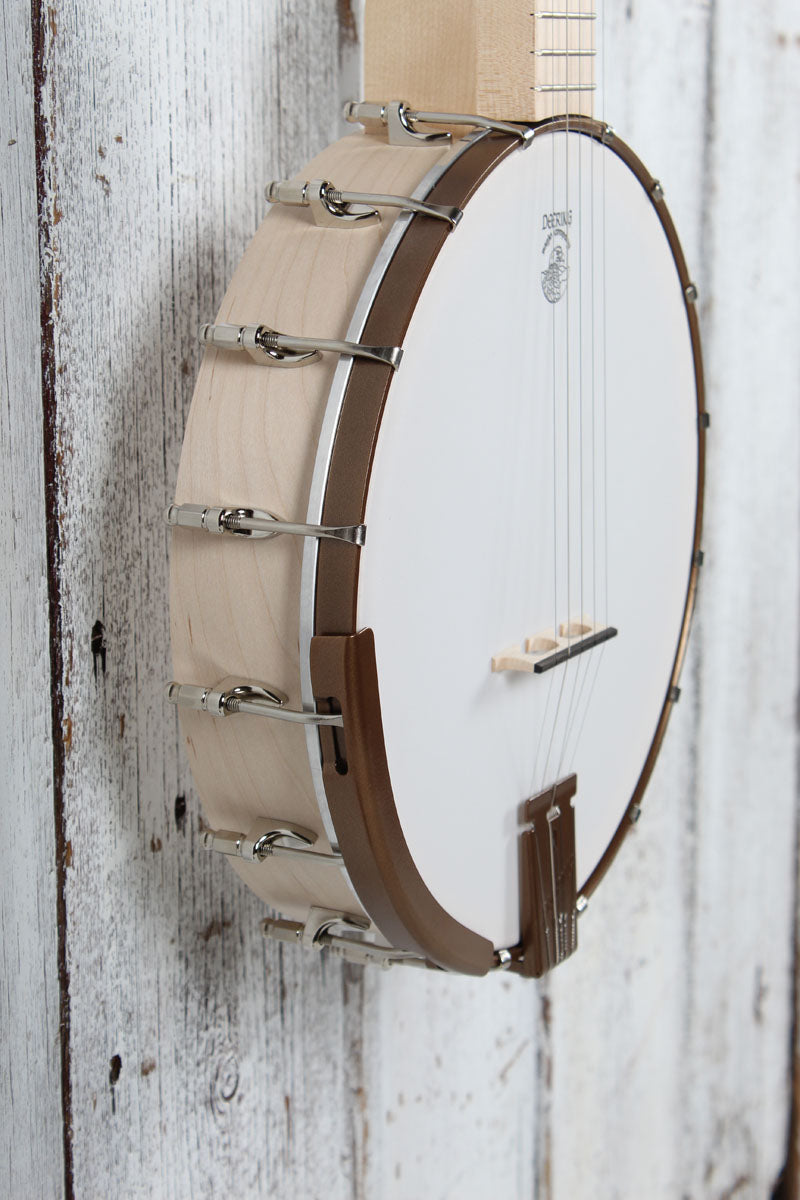 Deering Goodtime 5 String Open Back Banjo 3 Ply Maple Rim w Warranty Made in USA