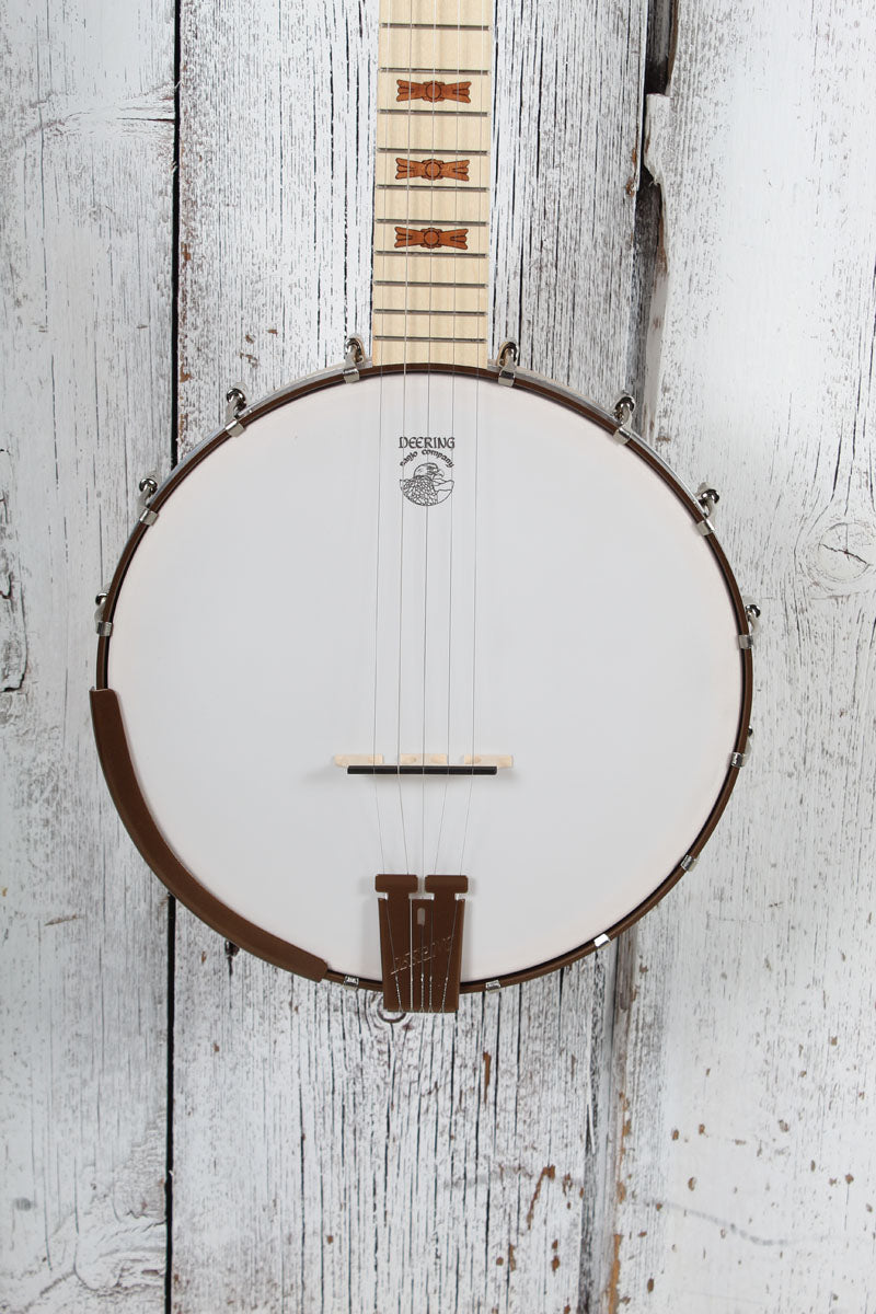 Deering Goodtime 5 String Open Back Banjo 3 Ply Maple Rim w Warranty Made in USA