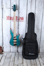 Load image into Gallery viewer, Ibanez SR1425B 5 String Electric Bass Guitar Caribbean Green with Gig Bag