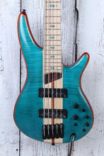 Load image into Gallery viewer, Ibanez SR1425B 5 String Electric Bass Guitar Caribbean Green with Gig Bag