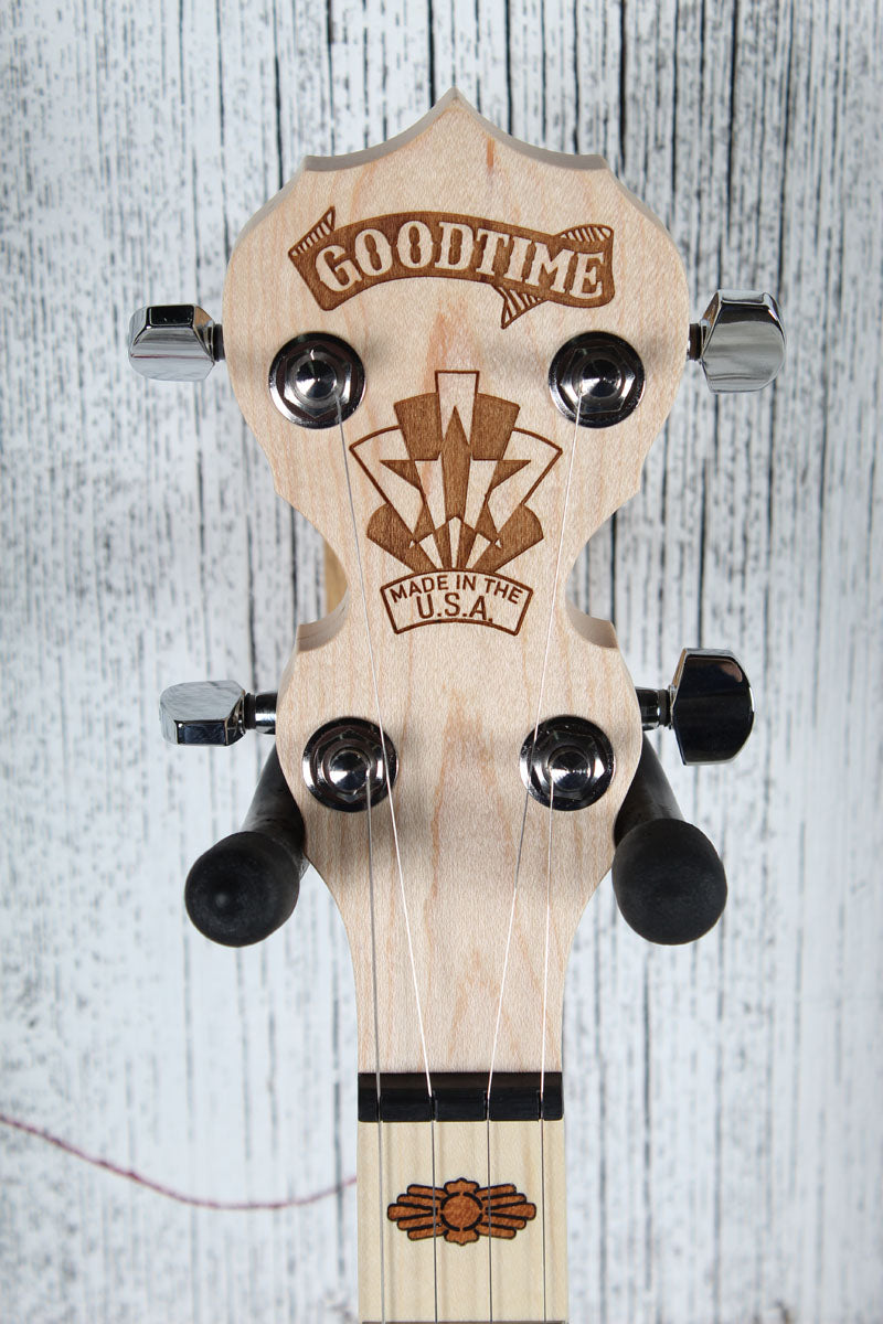 Deering Goodtime 5 String Open Back Banjo 3 Ply Maple Rim w Warranty Made in USA