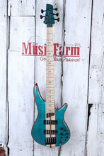 Load image into Gallery viewer, Ibanez SR1425B 5 String Electric Bass Guitar Caribbean Green with Gig Bag