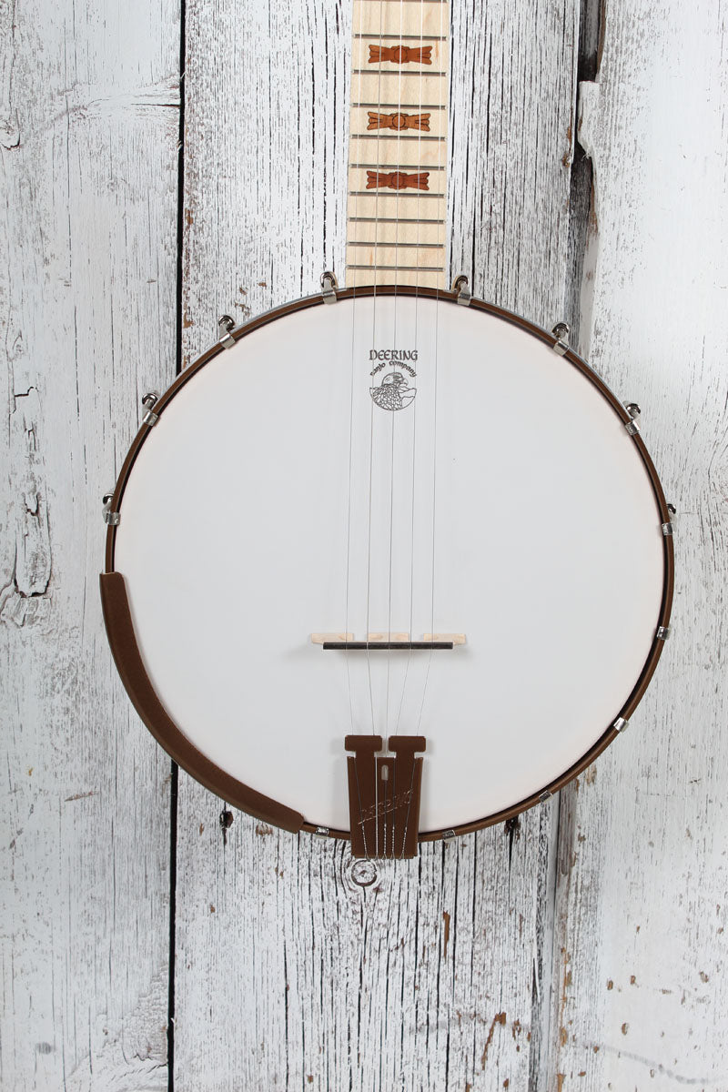 Deering Goodtime 5 String Open Back Banjo 3 Ply Maple Rim w Warranty Made in USA