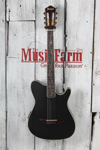 Load image into Gallery viewer, Ibanez TOD10N Tim Henson Signature Acoustic Electric Guitar Trans Black Flat
