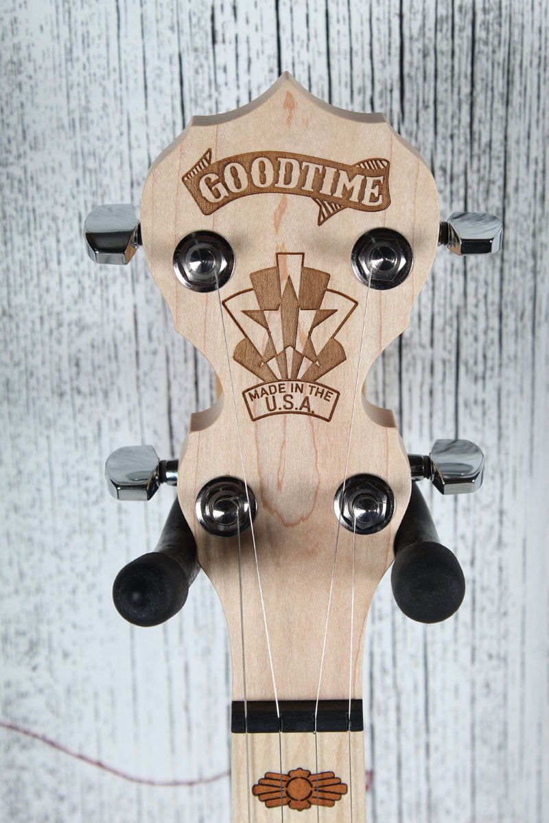 Deering Goodtime 5 String Open Back Banjo 3 Ply Maple Rim w Warranty Made in USA