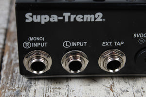 Fulltone Supa-Trem v2 Electric Guitar Stereo Tremolo Effects Pedal CS-ST2 v2