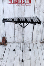 Innovative Percussion Bell Kit with Practice Pad Rolling Bag and Music Stand