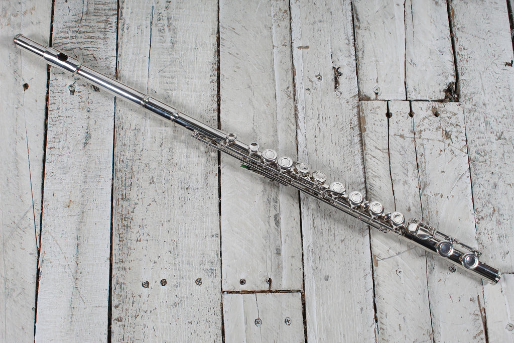 Armstrong Student Model 104 Closed Hole Silver Plated Flute with Hardshell Case