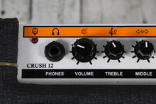 Load image into Gallery viewer, Orange CRUSH 12 Electric Guitar Combo Amplifier 12 Watt Solid State Amp Black