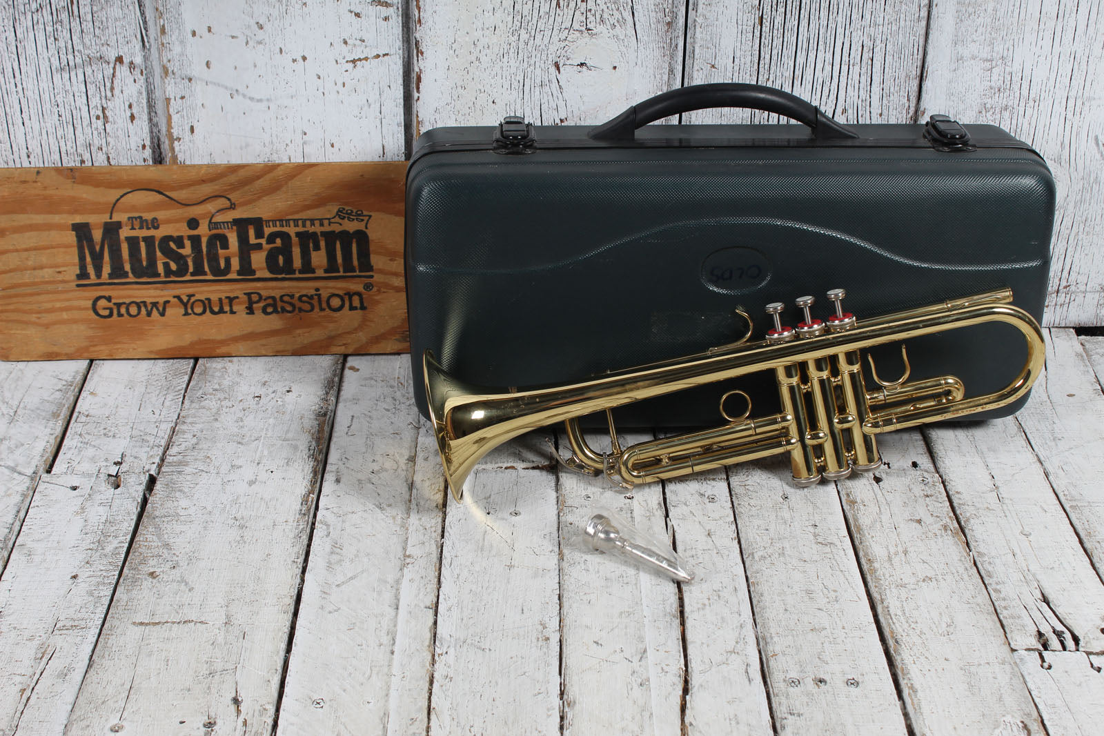 Merano Trumpet Bb Student Trumpet with Hardshell Case