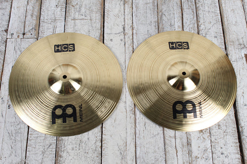 Meinl Cymbals 14 Inch HCS Hi Hat Cymbals 14