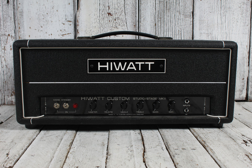 Hiwatt SS20/40 Custom Studio Stage MKII Electric Guitar Amplifier Head