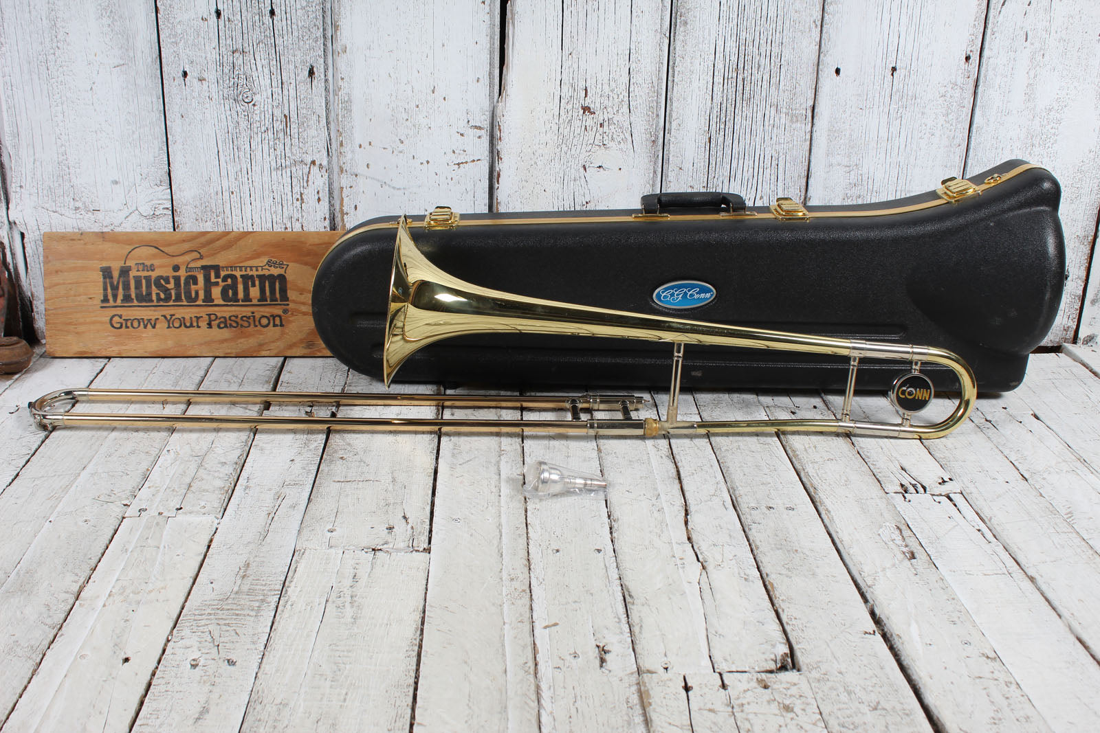 Conn 23H Trombone Bb Student Trombone with Hardshell Case