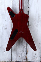 Dean USA Patents Pending ML Flame Top Electric Guitar Trans Cherry with Case
