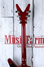 Dean USA Patents Pending ML Flame Top Electric Guitar Trans Cherry with Case