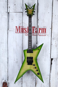 Dean Dimebag Stealth Floyd Flame Maple Dime Slime Electric Guitar with Hard Case