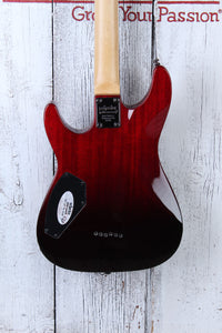 Schecter Omen Extreme 6 Solid Body Electric Guitar Blood Burst Finish