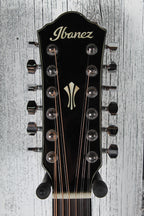 Ibanez AEG5012 12 String Acoustic Electric Guitar Dark Violin Sunburst w Gig Bag