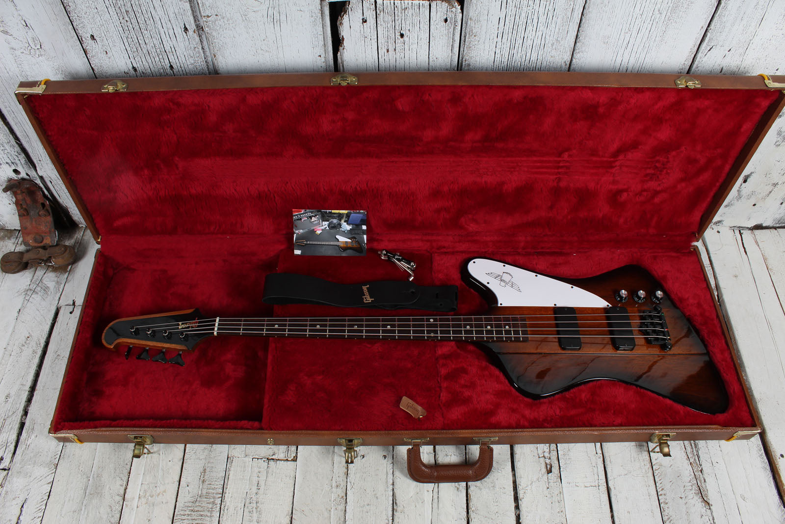 Gibson 2019 Thunderbird IV 4 String Electric Bass Guitar Tobacco Sunburst w Case