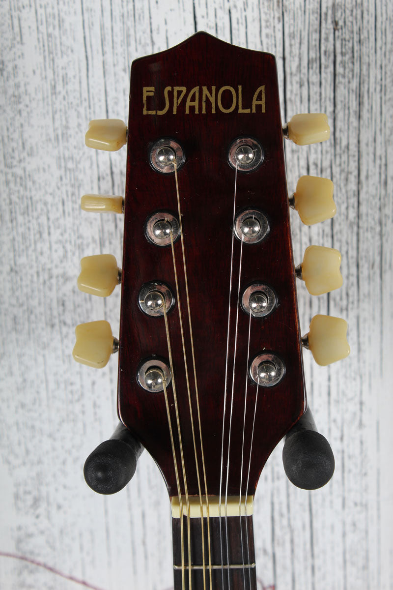 Espanola Mandolin A-Style Mandolin Sunburst Finish with Chipboard Case