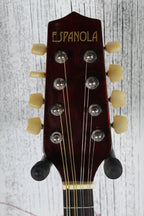 Espanola Mandolin A-Style Mandolin Sunburst Finish with Chipboard Case