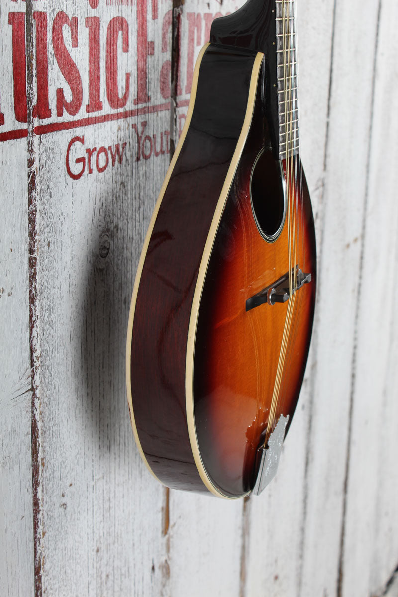 Espanola Mandolin A-Style Mandolin Sunburst Finish with Chipboard Case