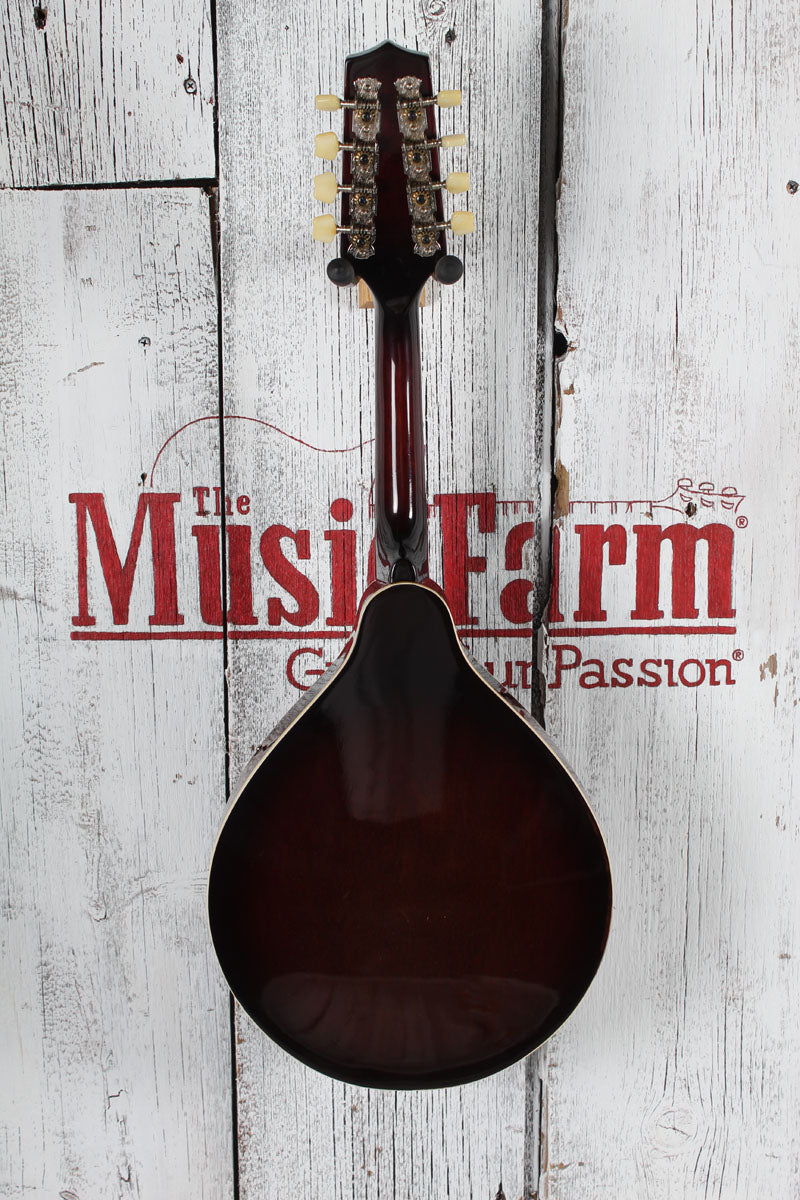 Espanola Mandolin A-Style Mandolin Sunburst Finish with Chipboard Case