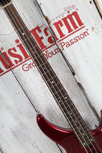 Yamaha TRBX174 RM Double Cutaway 4 String Electric Bass Guitar Red Metallic