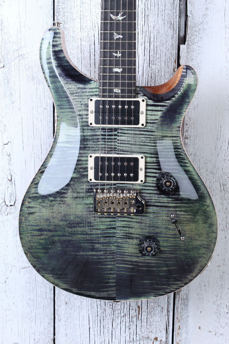 PRS Custom 24 Electric Guitar Flame Maple Top Aurora Borealis w Hardshell Case