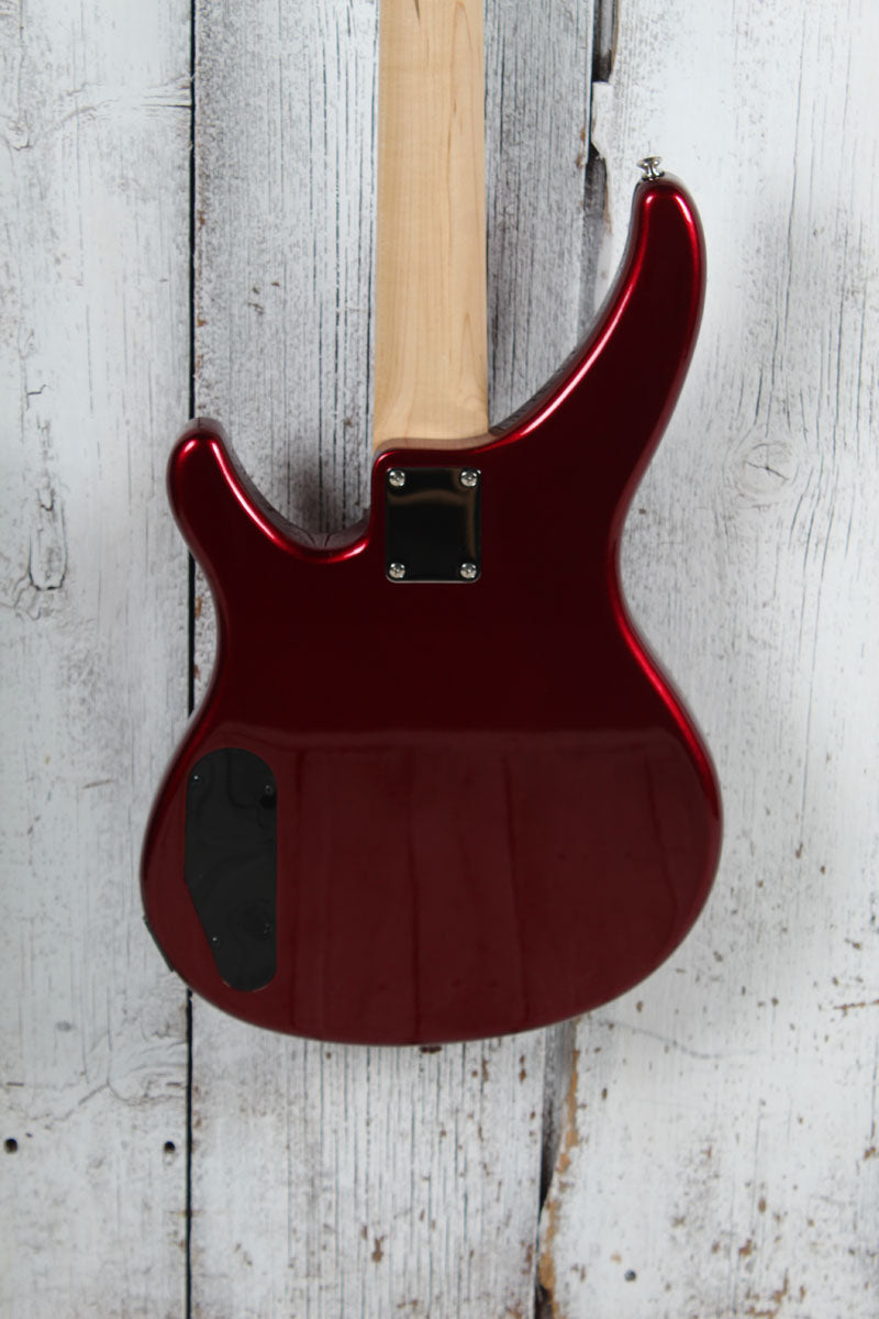 Yamaha TRBX174 RM Double Cutaway 4 String Electric Bass Guitar Red Metallic