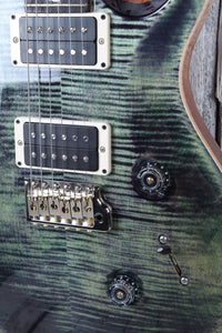 PRS Custom 24 Electric Guitar Flame Maple Top Aurora Borealis w Hardshell Case