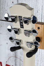 Yamaha APX600 Thinline Cutaway Acoustic Electric Guitar Vintage White Finish