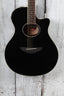 Yamaha APX Series APX600 Thinline Cutaway Acoustic Electric Guitar Black Finish