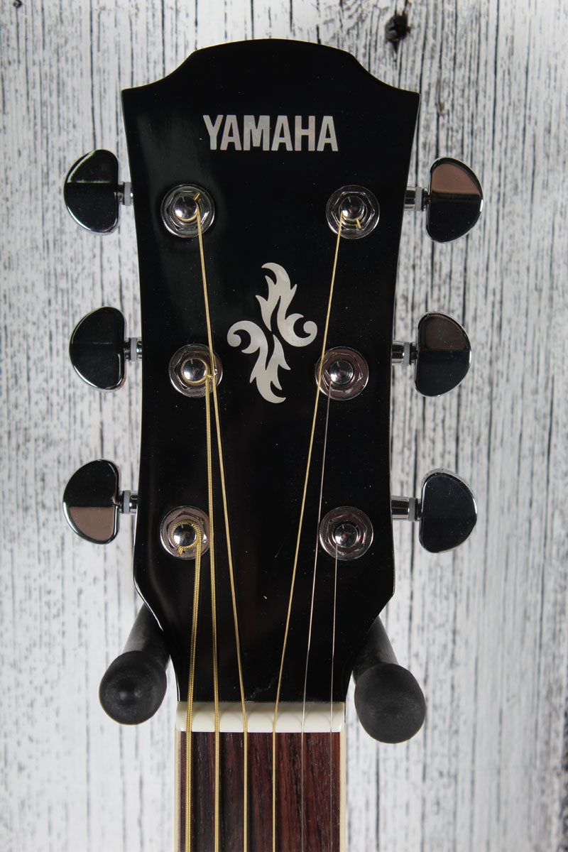 Yamaha APX Series APX600 Thinline Cutaway Acoustic Electric Guitar Black Finish