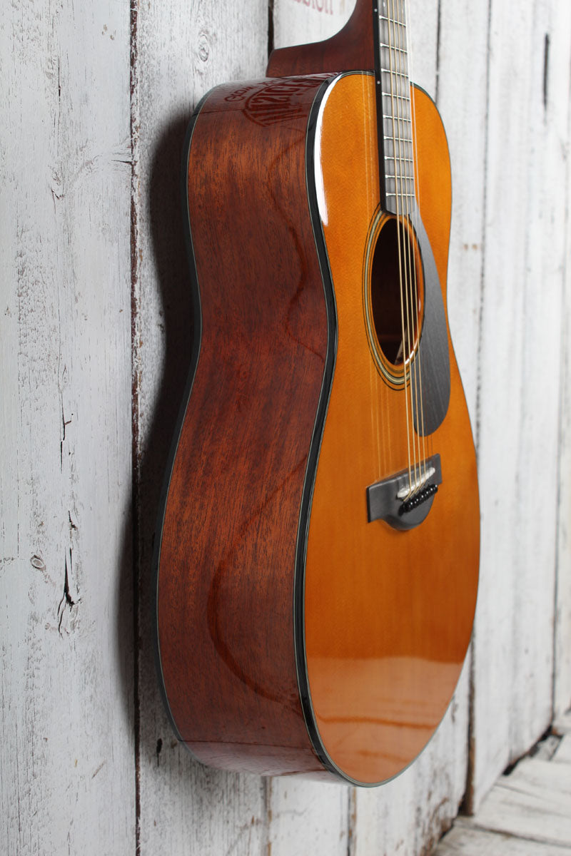 Yamaha FS5 Red Label Concert Body Acoustic Guitar Natural with Hardshell Case