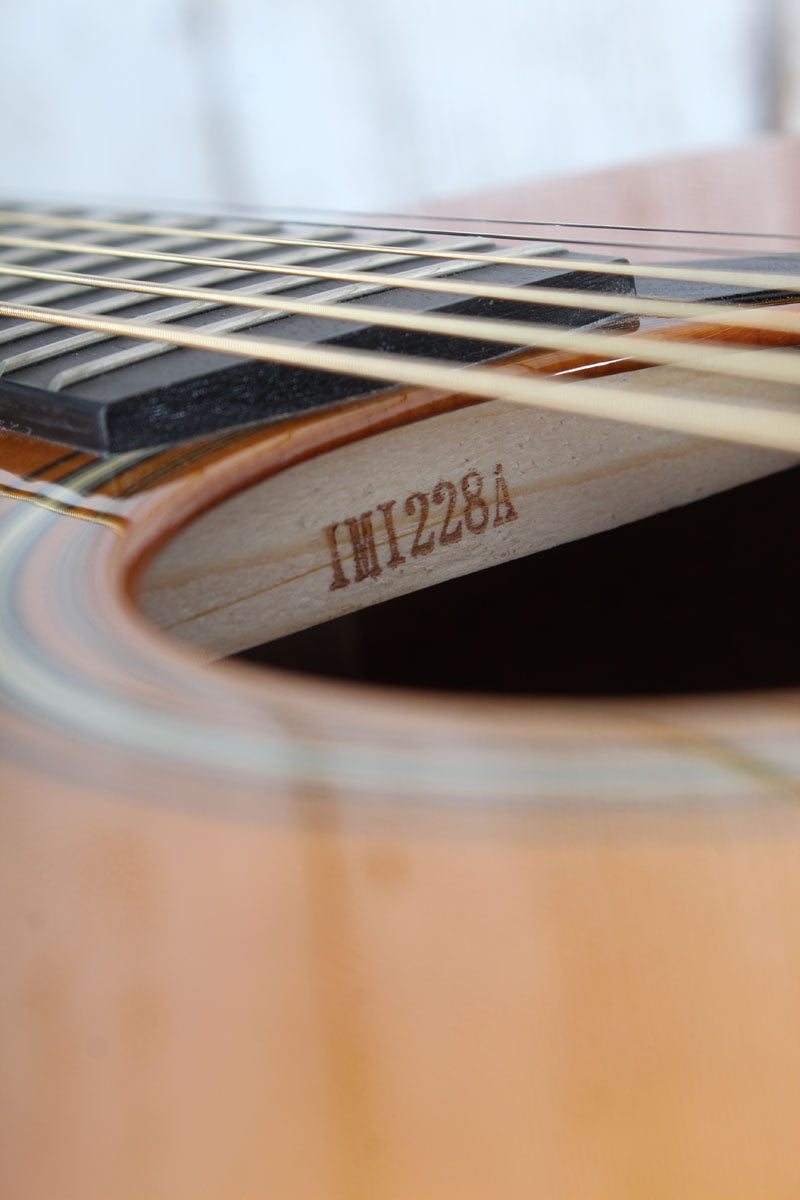 Yamaha FS5 Red Label Concert Body Acoustic Guitar Natural with Hardshell Case