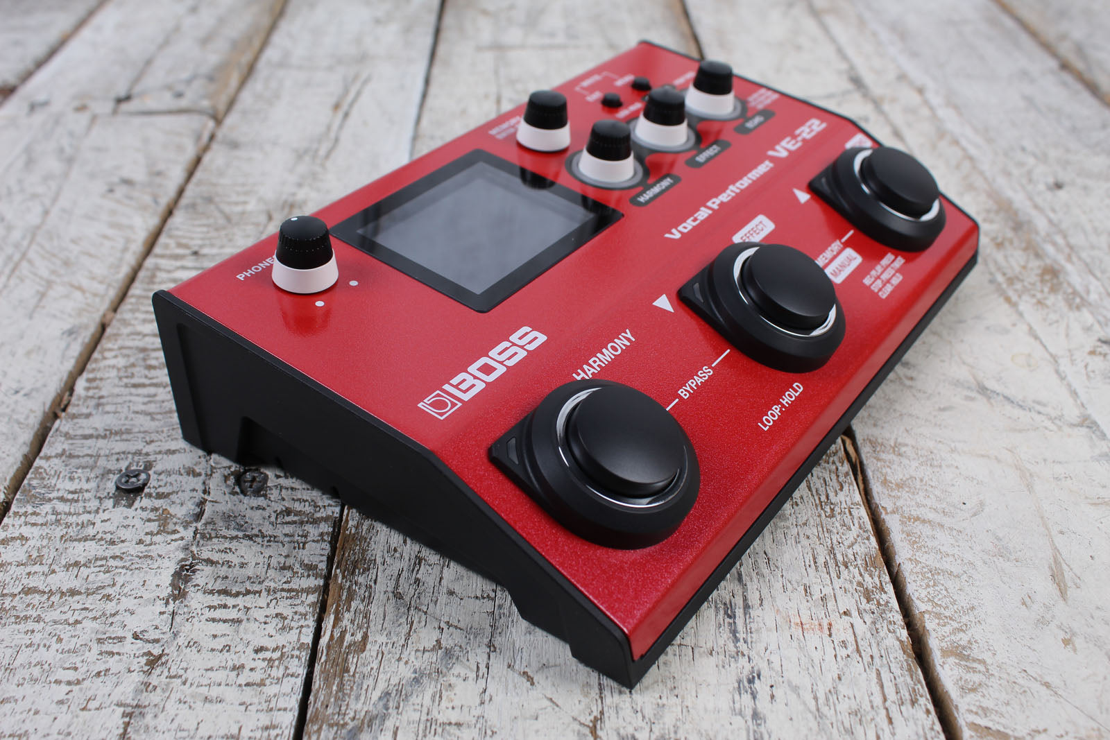Boss VE-22 Vocal Performer Effects Processor Vocal Effects and Looper Pedal