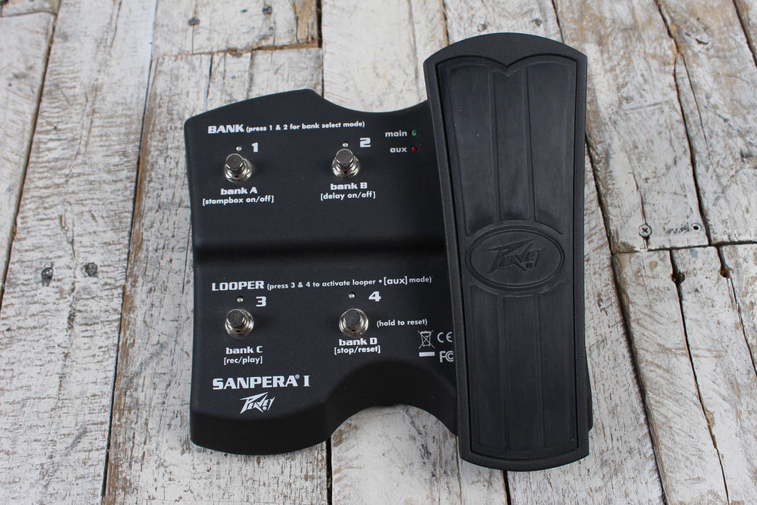 Peavey Sampera I Foot Controller Expression Pedal for Vypyr Amplifiers