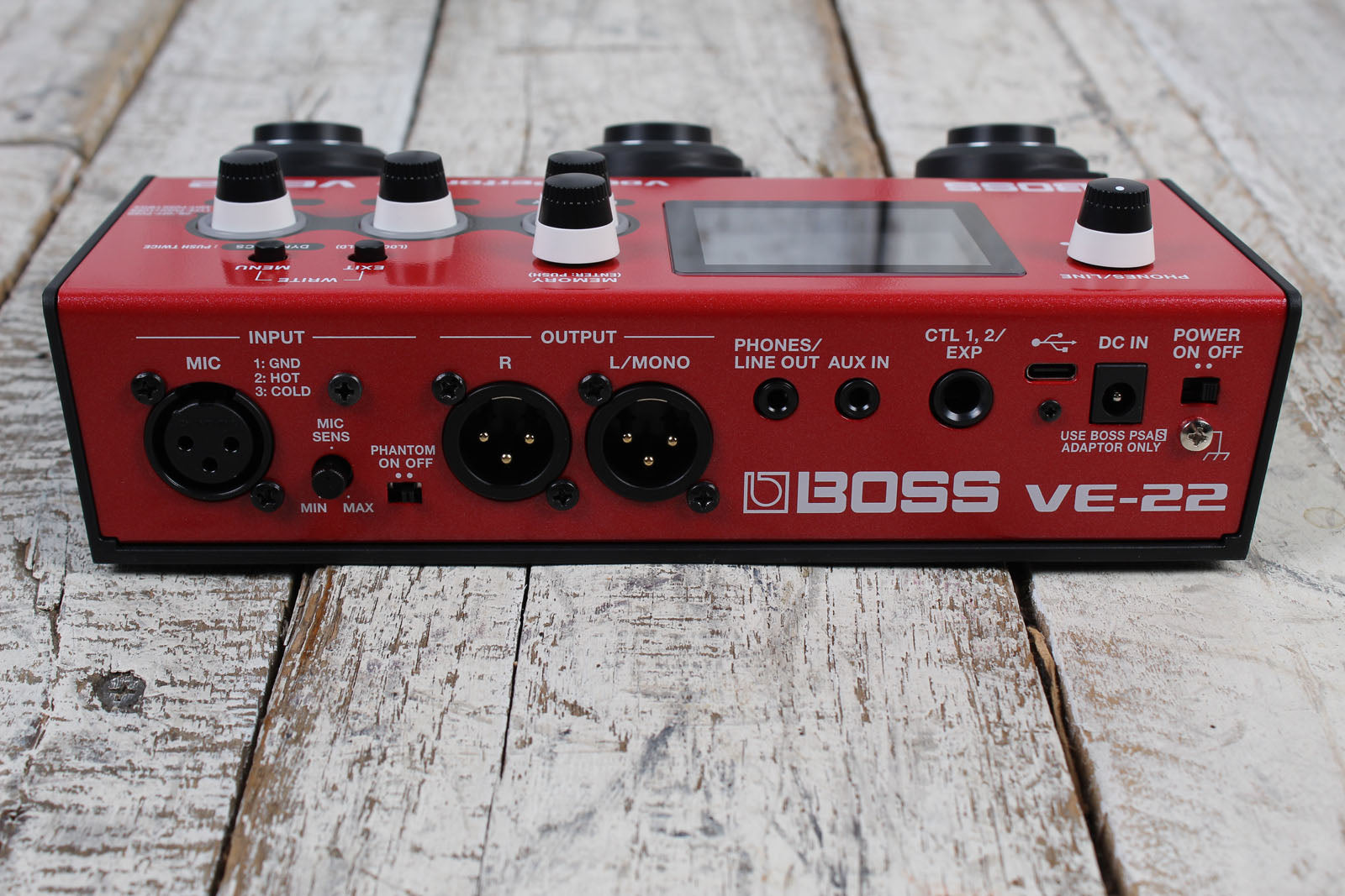 Boss VE-22 Vocal Performer Effects Processor Vocal Effects and Looper Pedal