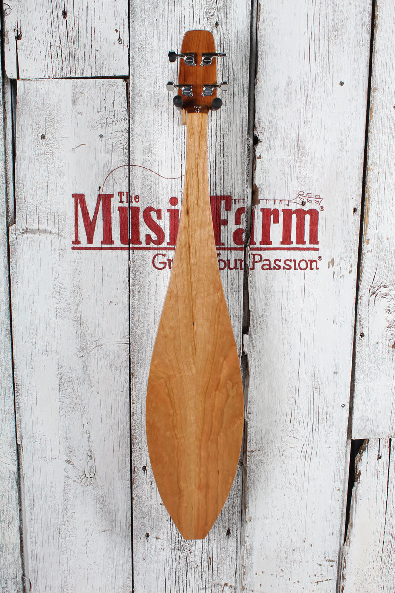 McSpadden Standard Dulcimer 4 String Flathead Teardrop Dulcimer with Gig Bag