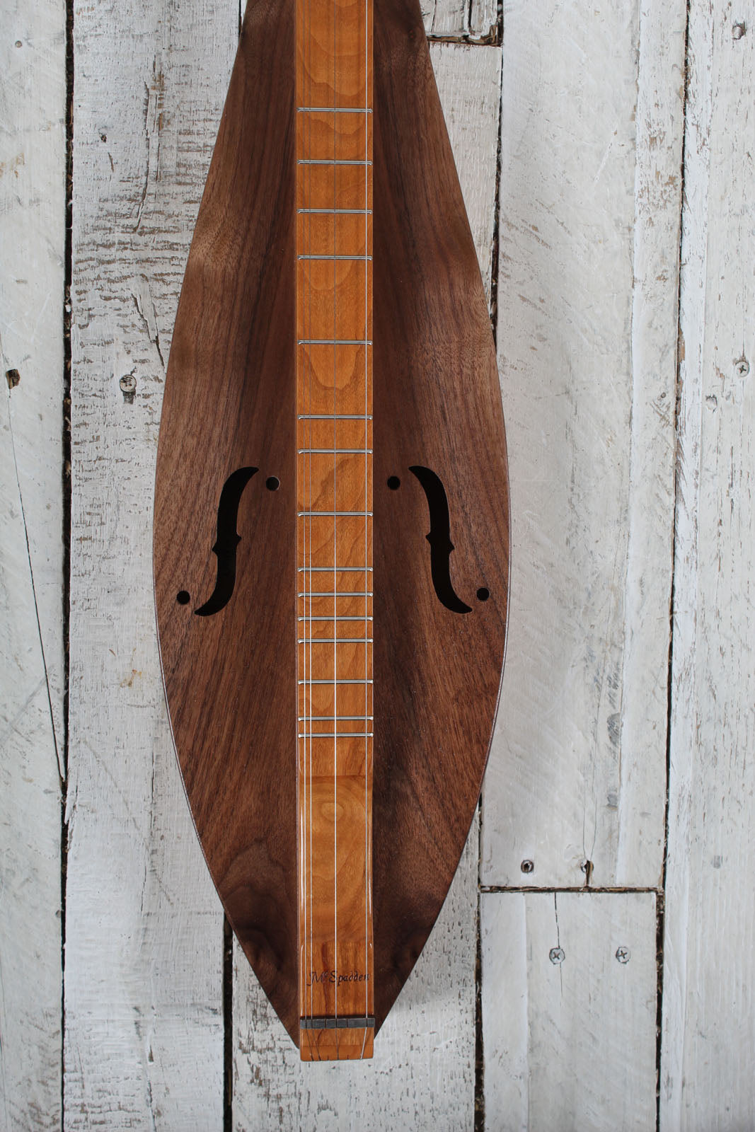 McSpadden Standard Dulcimer 4 String Flathead Teardrop Dulcimer with Gig Bag