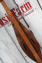 McSpadden Standard Dulcimer 4 String Flathead Teardrop Dulcimer with Gig Bag