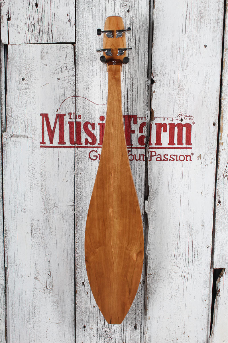 McSpadden Standard Dulcimer 4 String Flathead Teardrop Dulcimer with Gig Bag