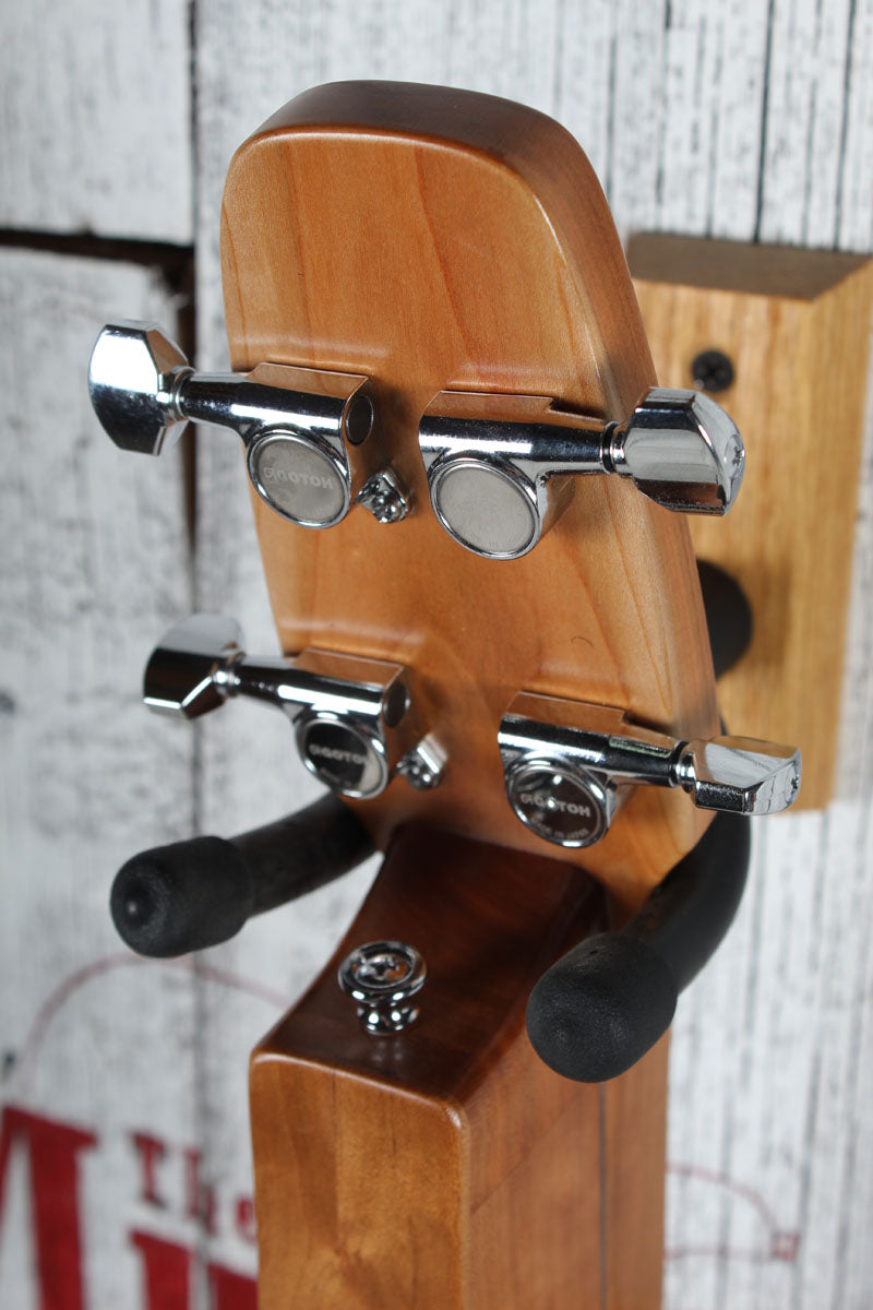 McSpadden Standard Dulcimer 4 String Flathead Teardrop Dulcimer with Gig Bag