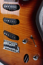 Load image into Gallery viewer, Ibanez 2015 SA130FM BBT SSS Solid Body Electric Guitar Brown Burst Finish