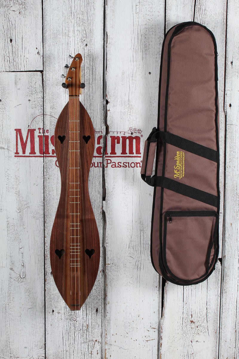 McSpadden 3 String Bass Dulcimer Flathead Hourglass Bass Dulcimer with Gig Bag Secondary image