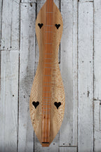 McSpadden 6 String Dulcimer 6 String Flathead Hourglass Dulcimer with Gig Bag